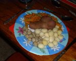 sausage with mushrooms & Jersey Royals 2.jpg